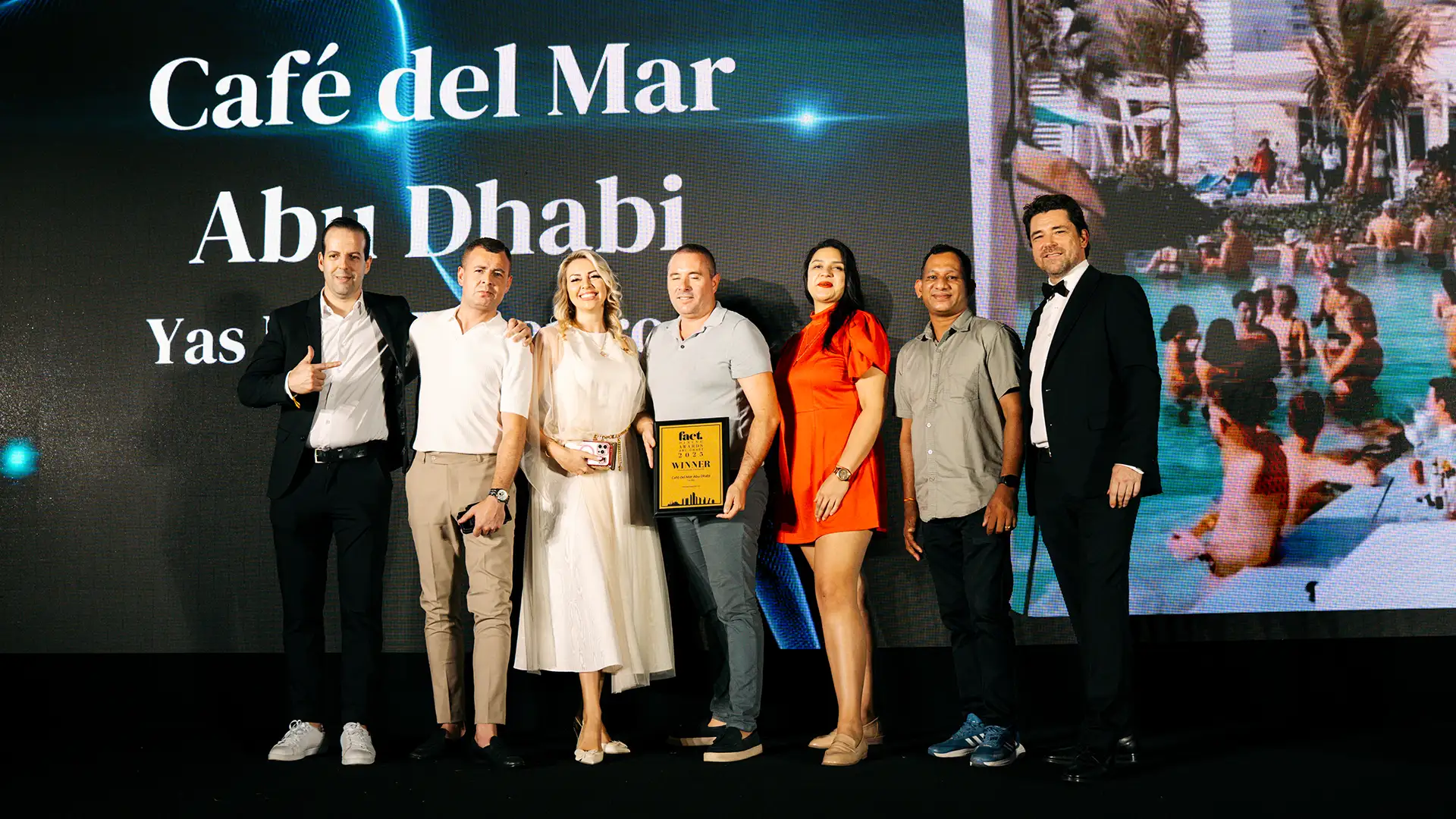 Café del Mar Abu Dhabi Wins Favourite Beach/Pool Bar!