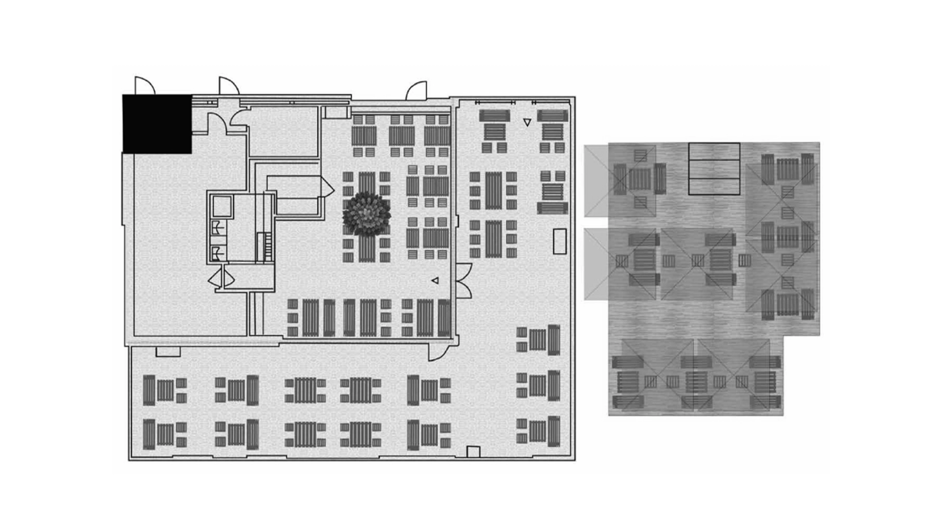 Marmoura Lebanese Restaurant & Lounge floor plan