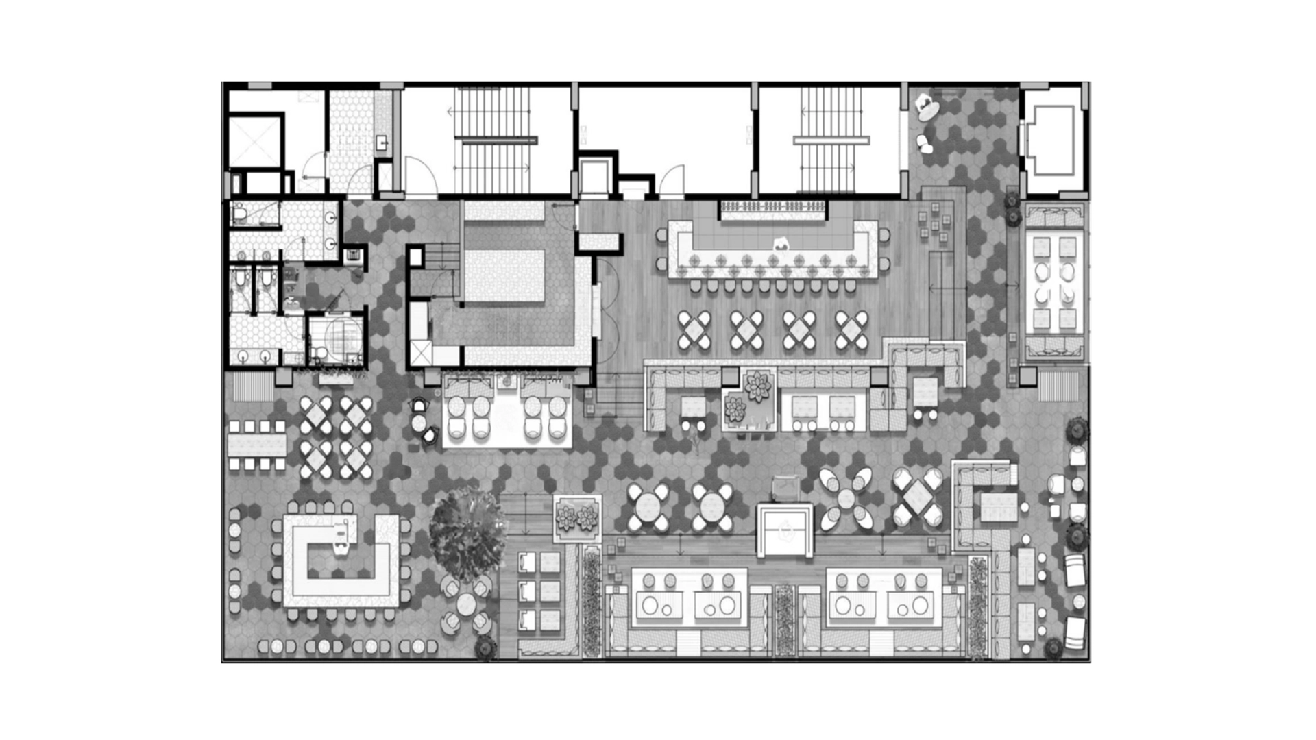 Siddharta Lounge by Buddha-Bar floor plan