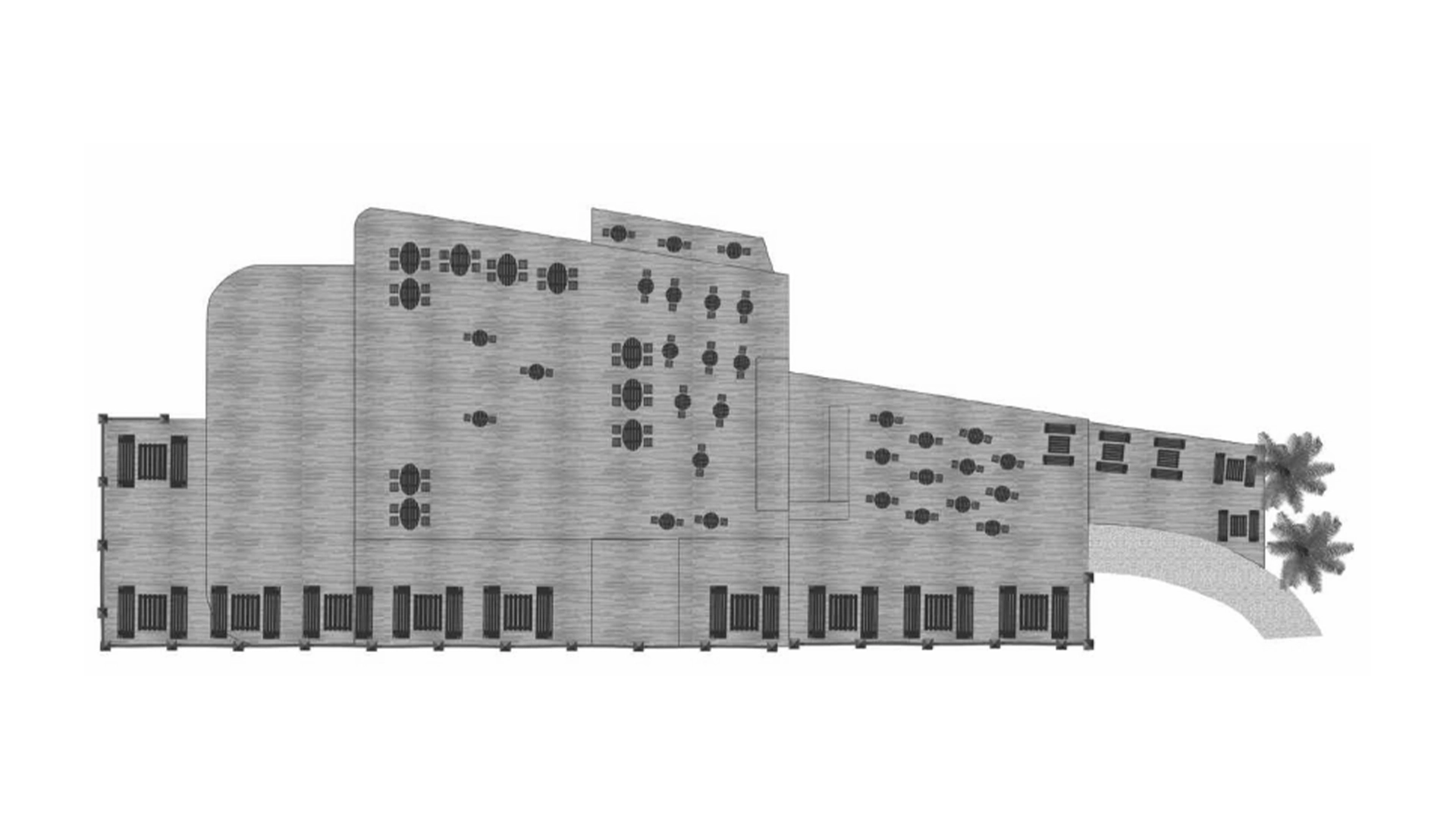 Tiki Pacifico Dining & Lounge floor plan